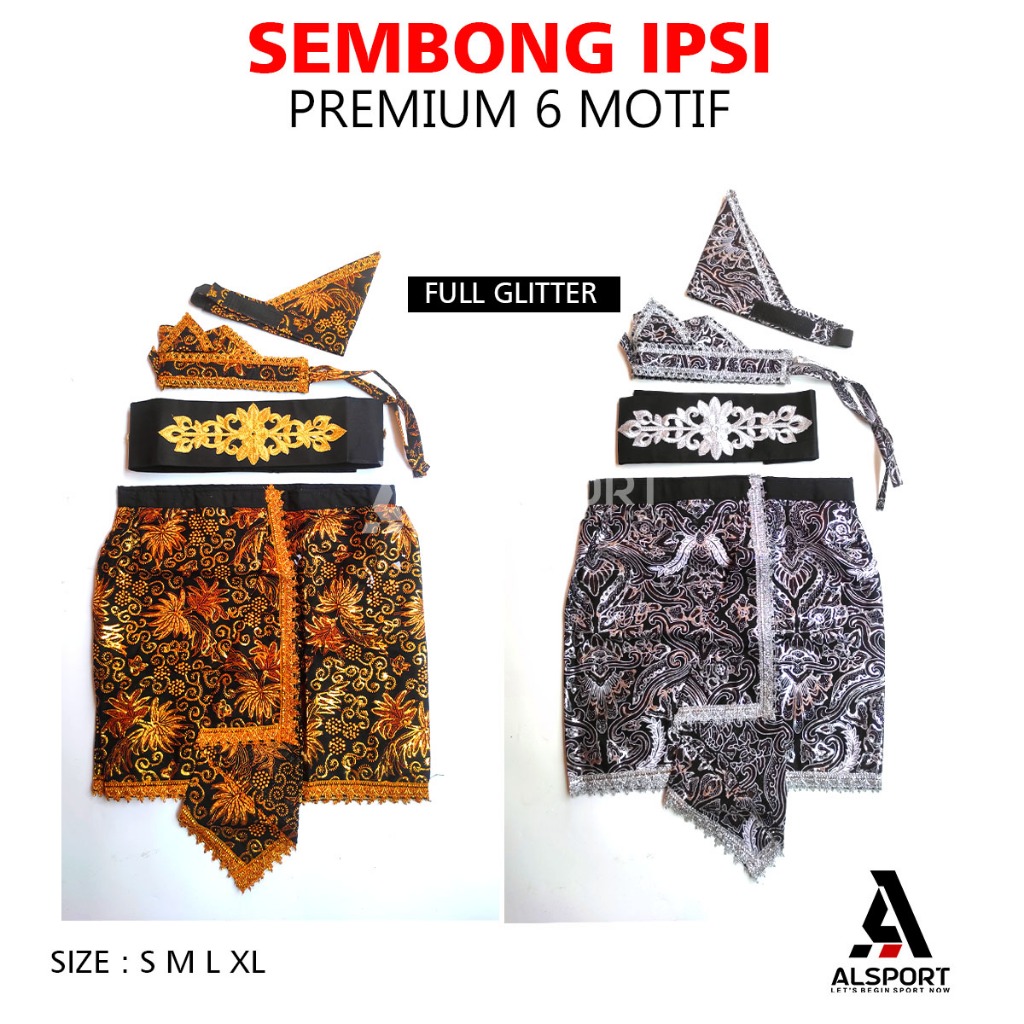 SEMBONG SILAT IPSI / DODOT SILAT PREMIUM HIGH QUALITY FULL GLITTER