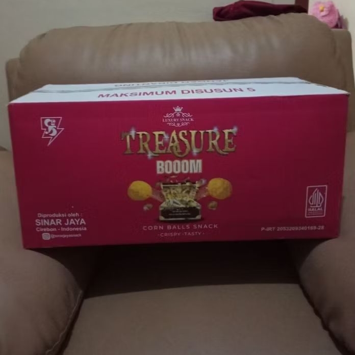 

Ciki Berhadiah Treasure Boom 1 Dus 40 Pcs