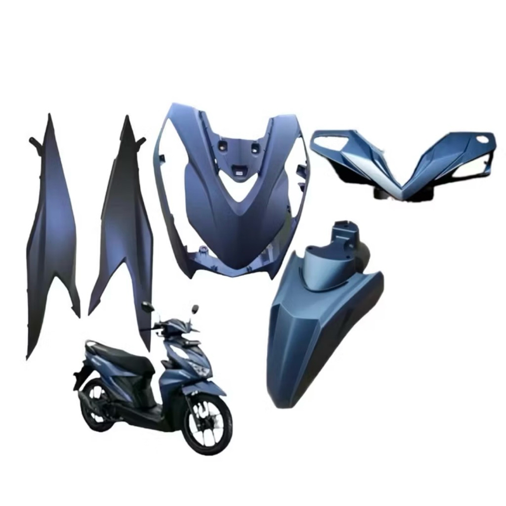 Full Body Halus Beat Deluxe Biru Doff/Matte Blue 2020 2021 2022 2023