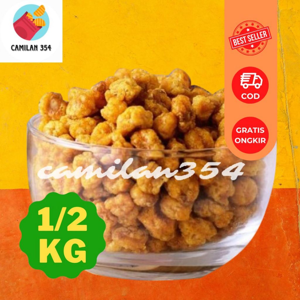 

[500GRAM] Jagung Goreng Gurih - 500gr / Marning Renyah Enak