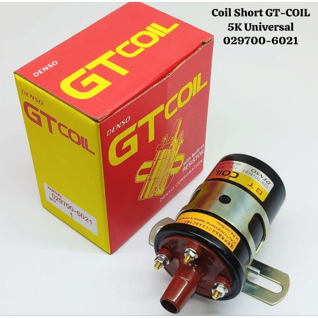 Coil koil pengapian mobil 12v pin 3 built in Resistor universal non CDI