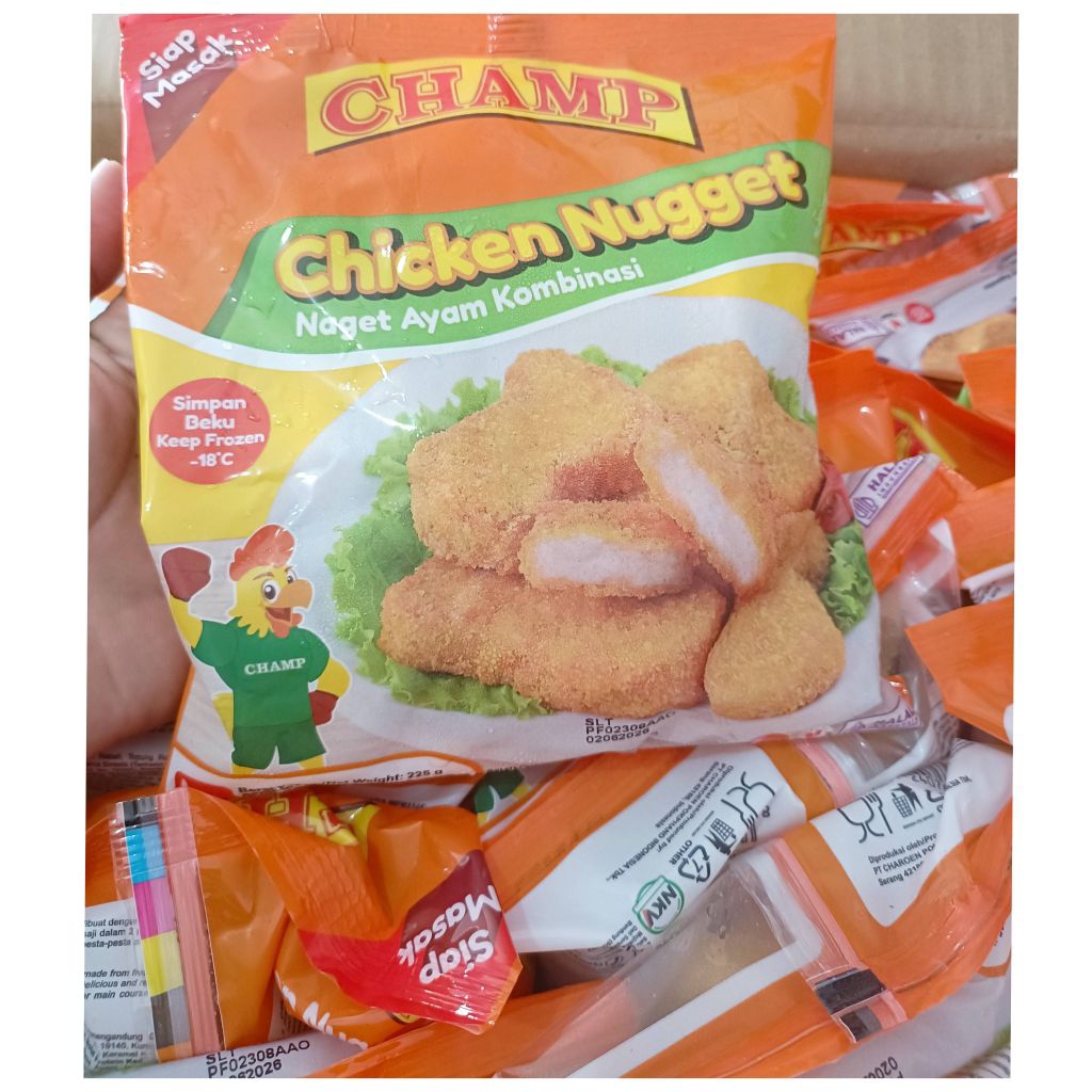 

Naget Ayam Champ 225gr