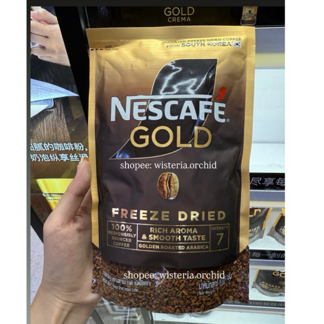 

READY ORI THAI NESCAFE GOLD FREEZE DRIED INTENSITY 7