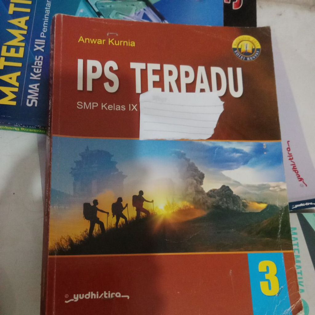 BUKU ORIGINAL BEKAS IPS TERPADU KELAS IX