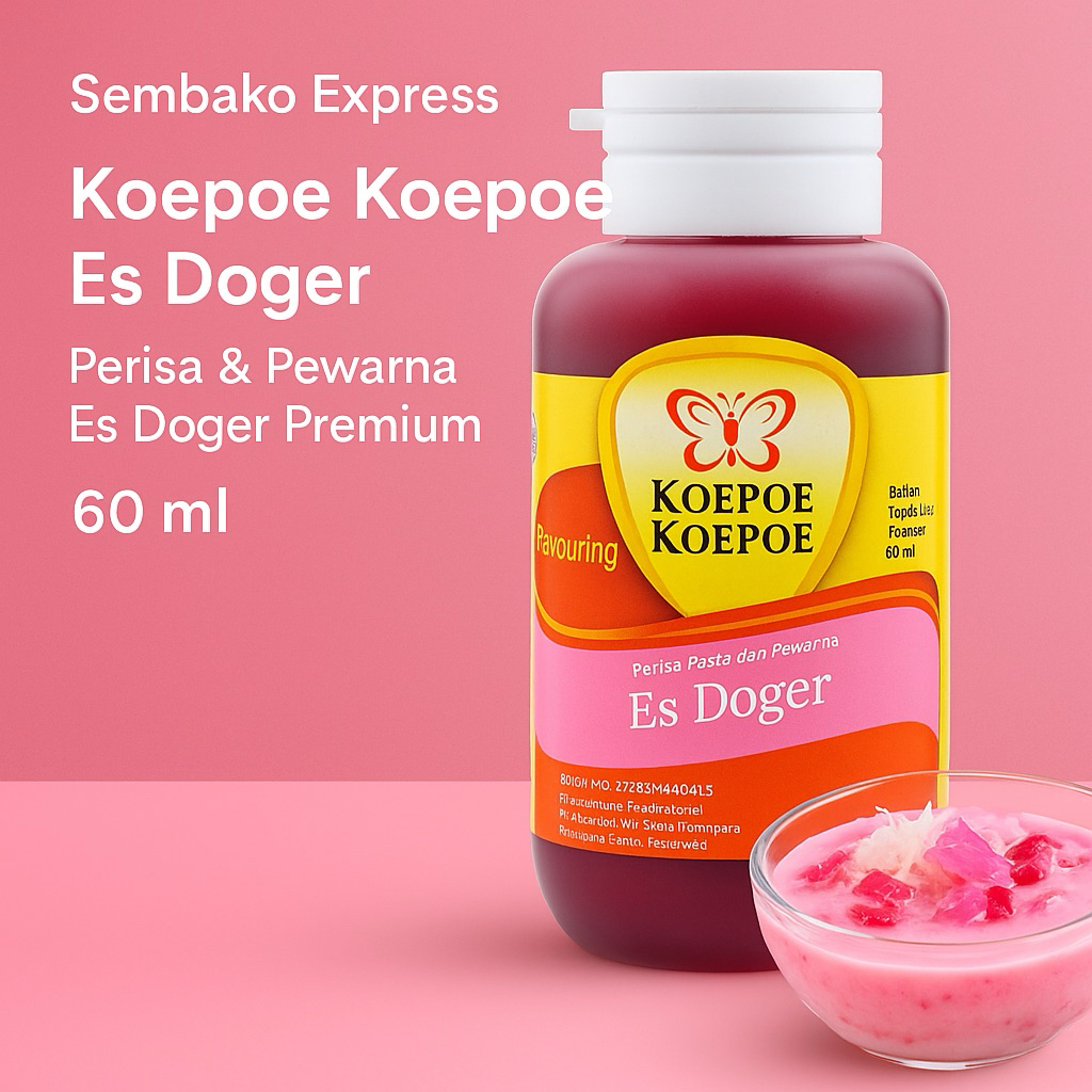 

Koepoe Koepoe Pasta Es Doger 60 ml – Perisa & Pewarna Makanan