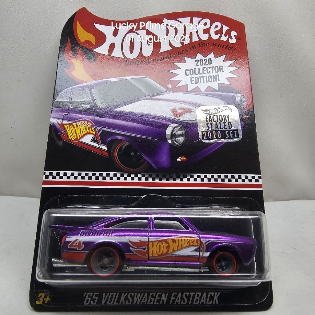 Hot wheels 65 Volkswagen Fastback edisi 2020 Collector Edition factory sealed