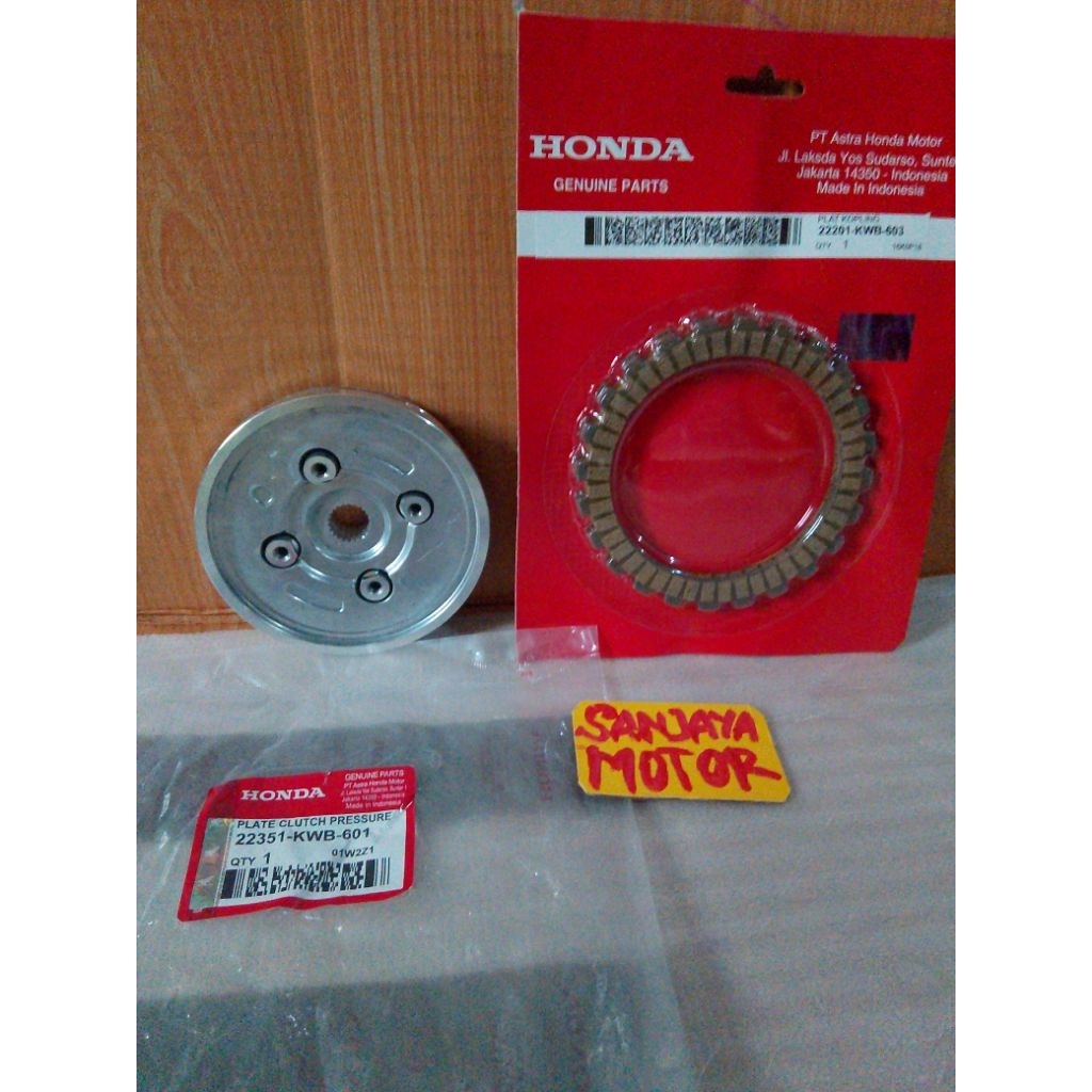 Rumah Kampas Kopling + kampas kopling Revo absolut Blade Revo fit KWB