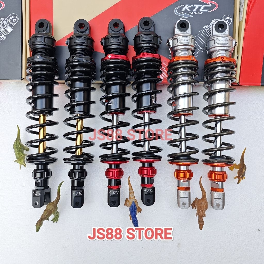 SHOCK BREAKER KTC RACING RAZOR PRO 305MM 335MM 350MM 365MM NON TABUNG ORIGINAL DOUBLE SHOCK STEERING