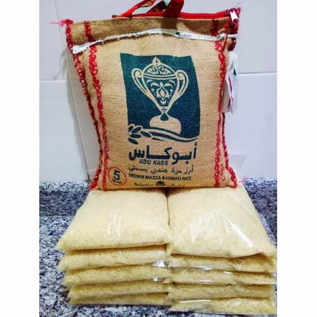 

Beras Basmati Rice AbuKass 1kg Best Premium