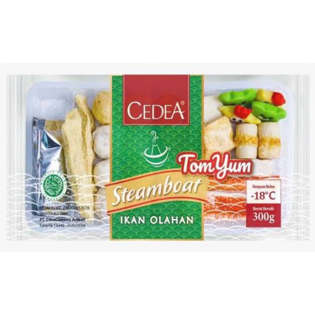 

Cedea Steamboat Tomyum 300 gr (Frozen Food)