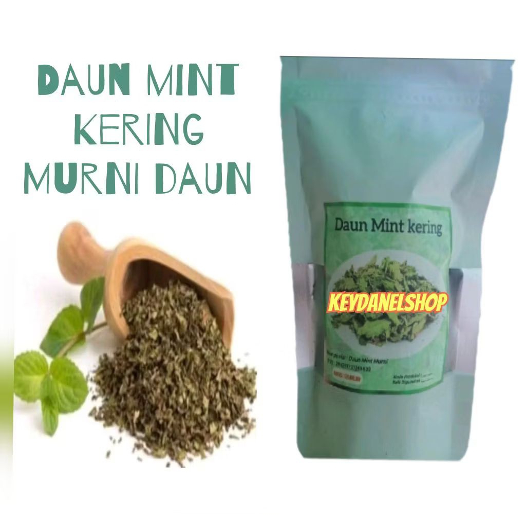 

Daun mint kering murni daun tanpa batang 100 gram