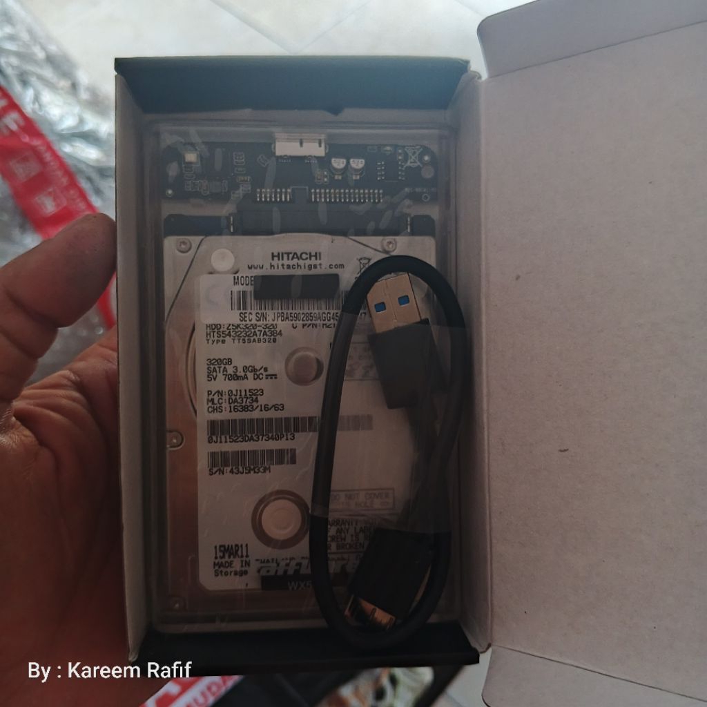 Hardisk external 500Gb