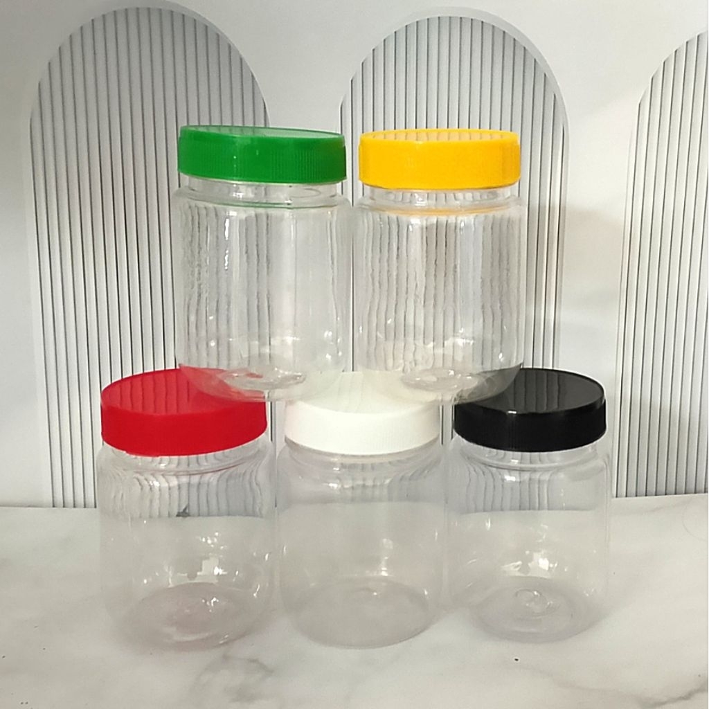 Toples bumbu dapur 200ml bonus sendok bahan plastik berkualitas