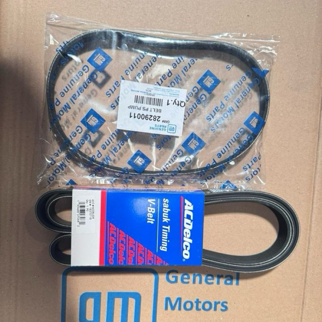 FANBELT V-BELT FAN BELT CHEVROLET SPIN 1.5 SPIN 1500 SET