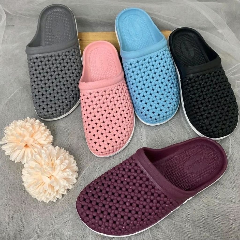 Sandal Baim Wanita Shevano 135- Sandal Slop Wanita  karet Anti Slip