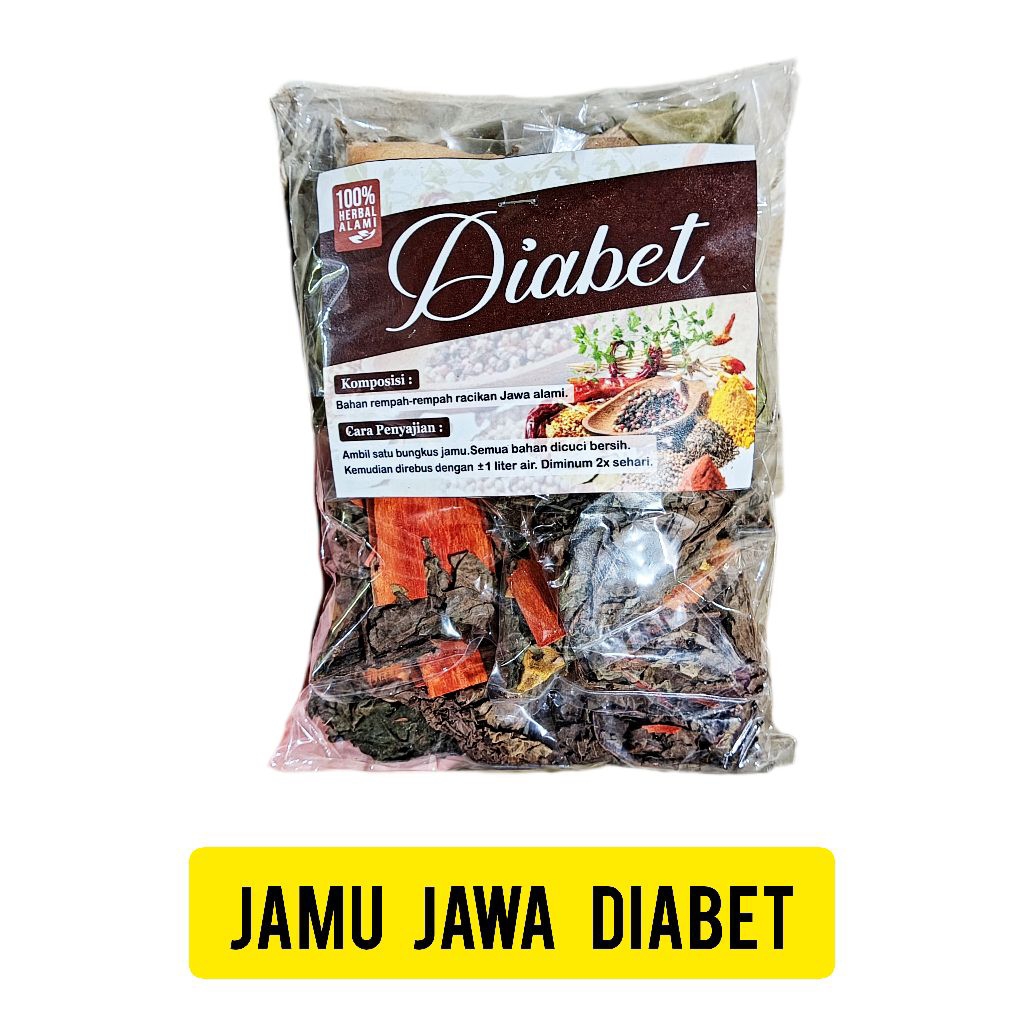 

Jamu diabet Jogja - wedang rempah diabet isi 10 - herbal alami diabetes - membantu menyeimbangkan gula