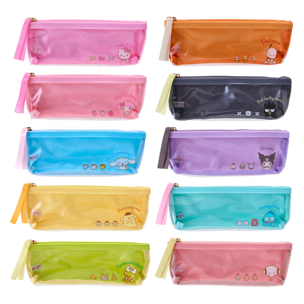 

Pencil Case Slim Sanrio Store Keroppi Badzt Maru Cogimyun Kotak Pensil Storage Pouch Limited Edition