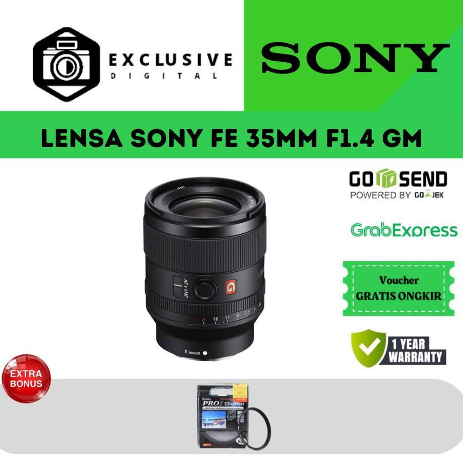 LENSA SONY FE 35MM F1.4 GM / SONY FE 35MM F1.4 GM