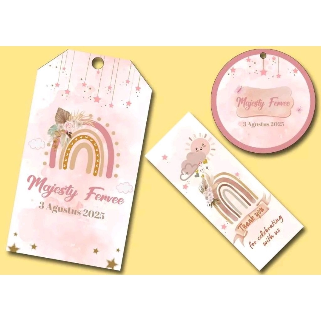 

HangTag 3in1 Custom Tema Cewe