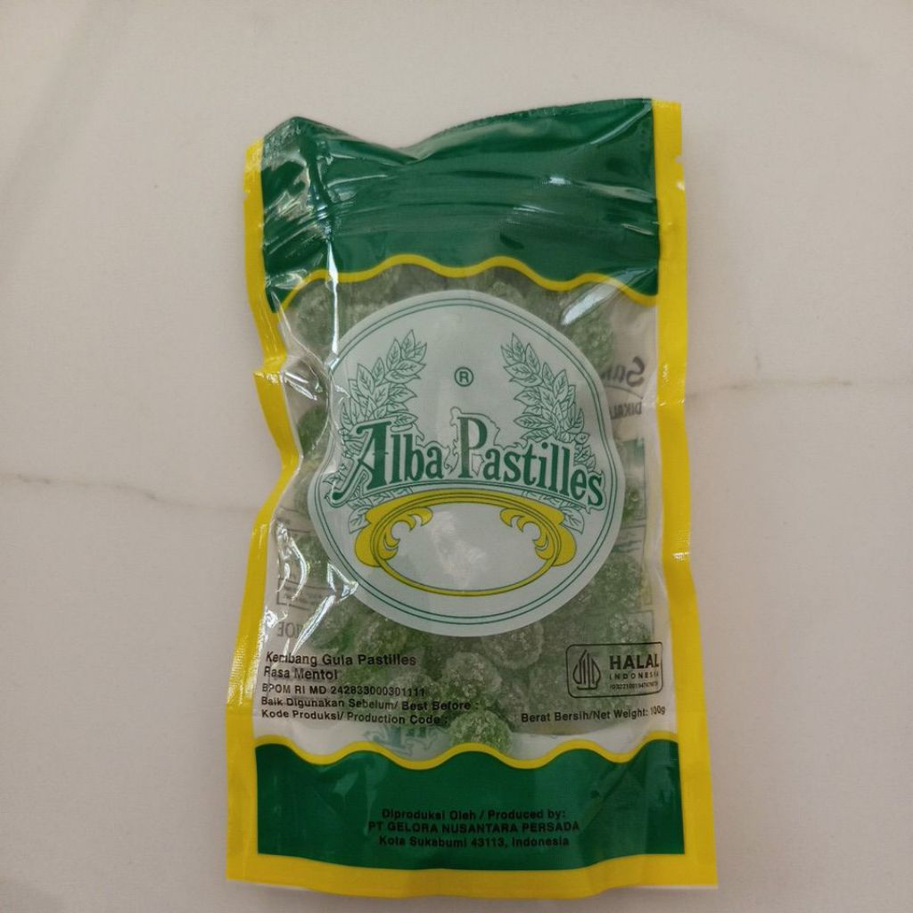 

Permen Alba pastiles 20 permen Alba pastilles