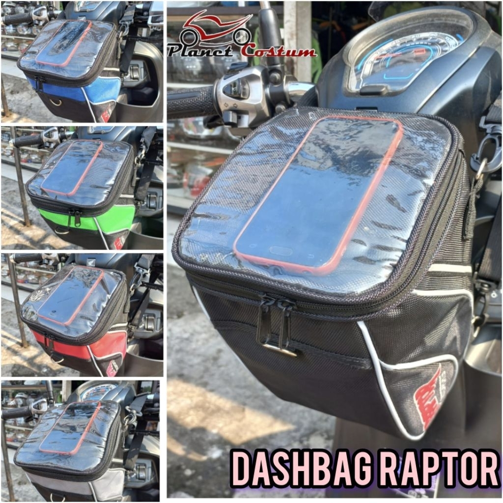 BPDB1 TAS STANG MOTOR BEBEK MATIC DASHBAG RAPTOR BAGASI PERLENGKAPAN HARIAN ATAU TOURING GOJEK GRAB 