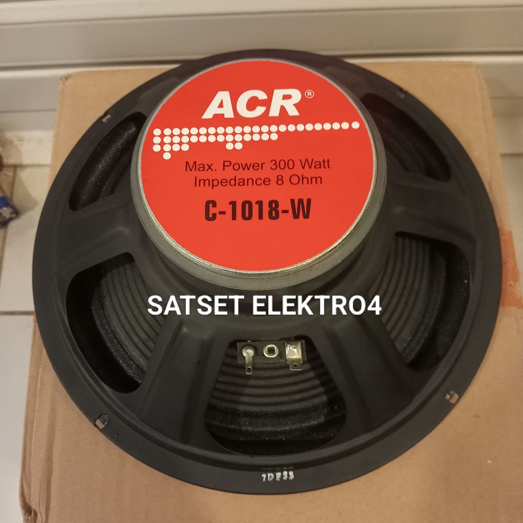 SPEAKER ACR 10 INCH C-1018-W ACR WOOFER