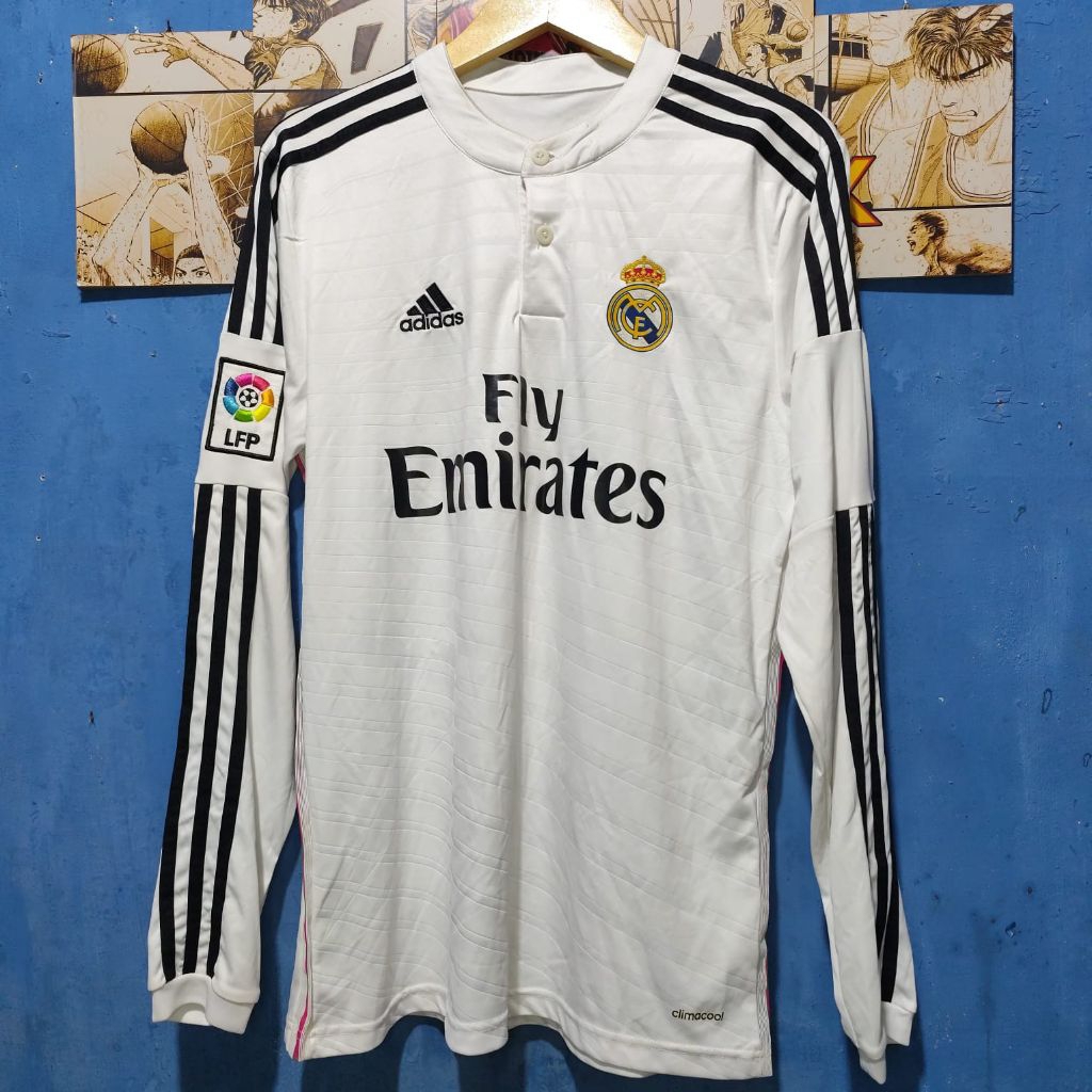 Jersey Real Madrid Long Sleeve