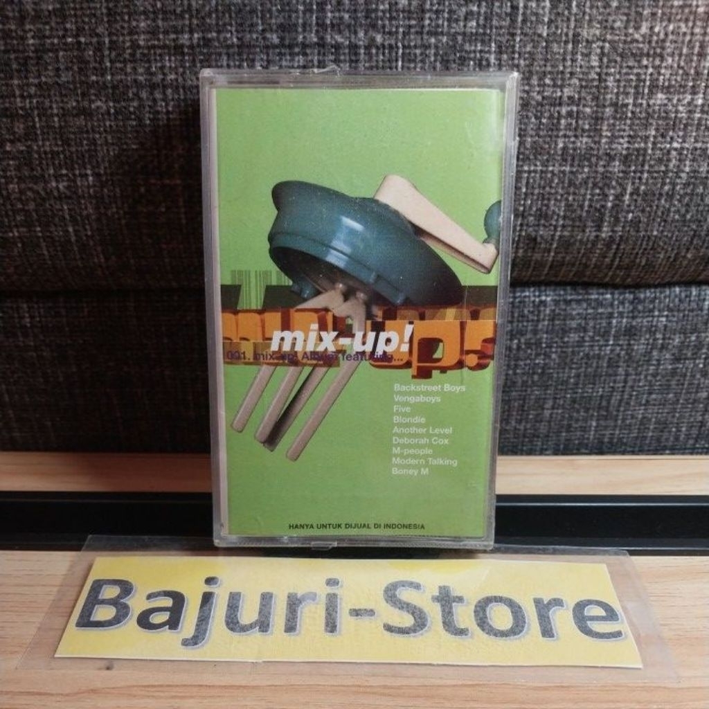 Kaset Pita Mix-Up "Backstret Boys" "Vengaboys" "Five" "  "Another Level" "Blondie" "Westbam" "Underw