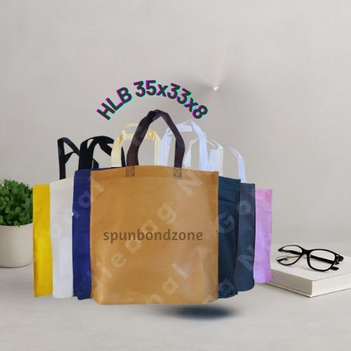 

Tas Spunbond Goodybag Laken Model Tali Ukuran 35X33 CM Tebal 70GR Polos