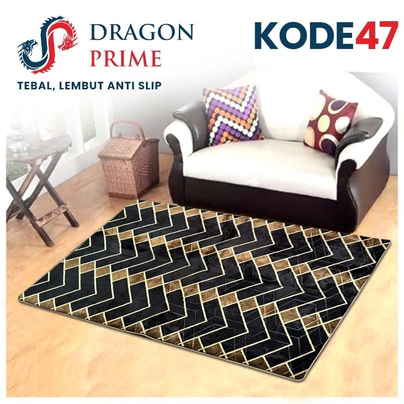 (Kode 47) Karpet Busa Malaysia Dragon Prime
