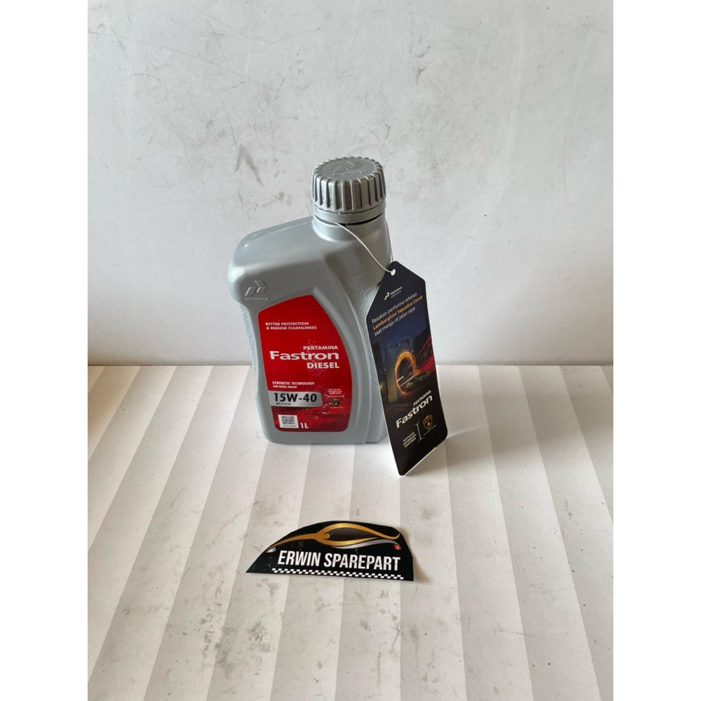 ORI PERTAMINA FASTRON UNTUK DIESEL 15W - 40 1LITER
