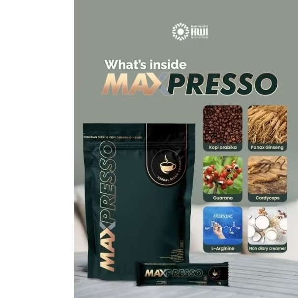 

Maxpresso Kupang kopi stamina
