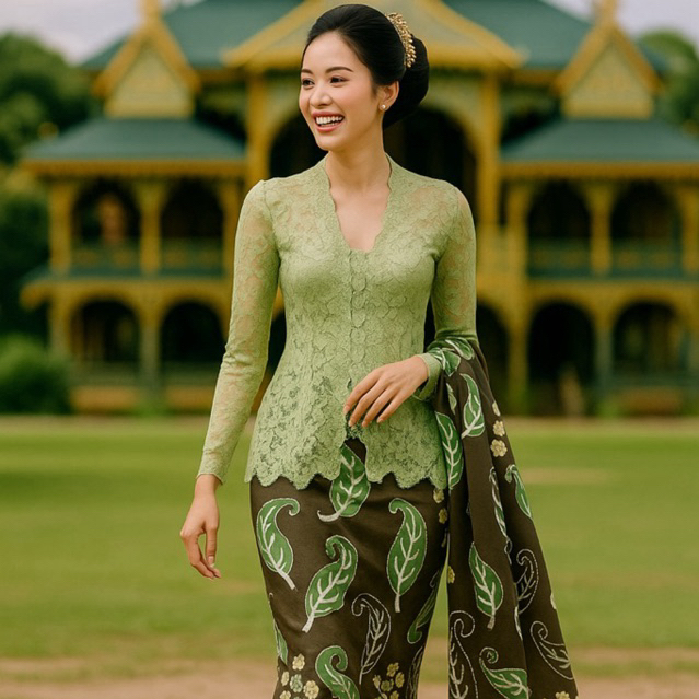 Kain Batik Tulis Eksklusif Premium Motif Balikpapan An-Niera Coffee Katun Original 1x1,5 Meter