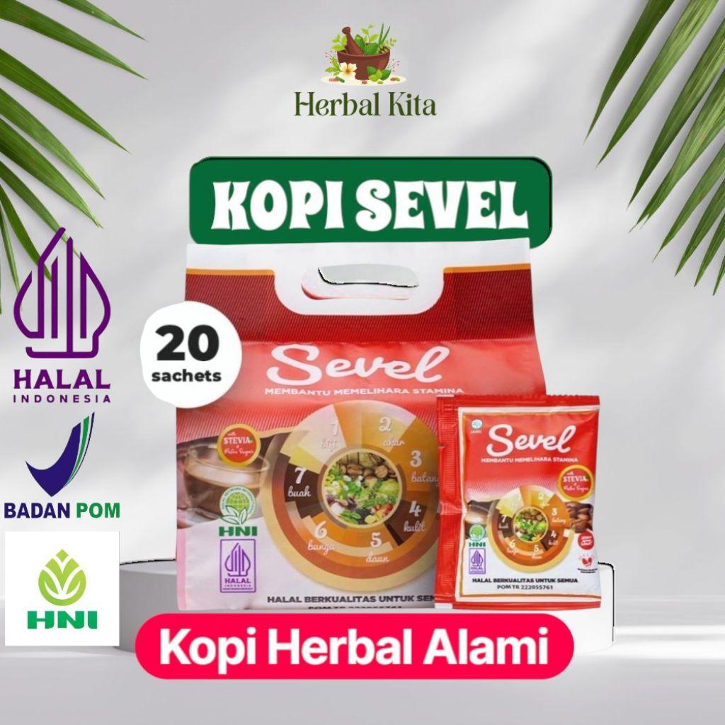

Kopi Herbal HNI - Kopi Sevel HNI [ 1 Pouch 20 Sachet ]