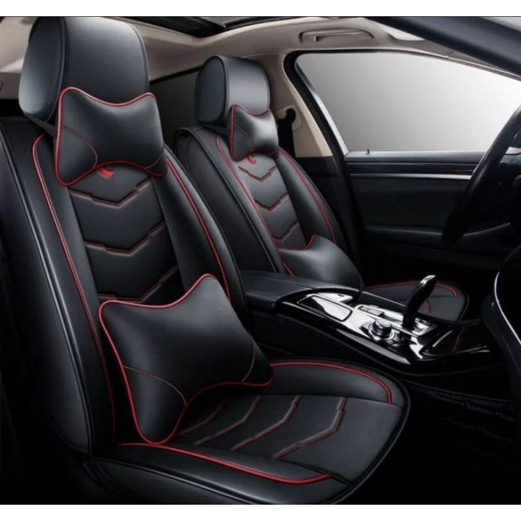 SARUNG JOK MOBIL NEW PAJERO SPORT 2025 2024 2023 2022 2021 BONUS BANTALAN 2 DAN SARING STIR