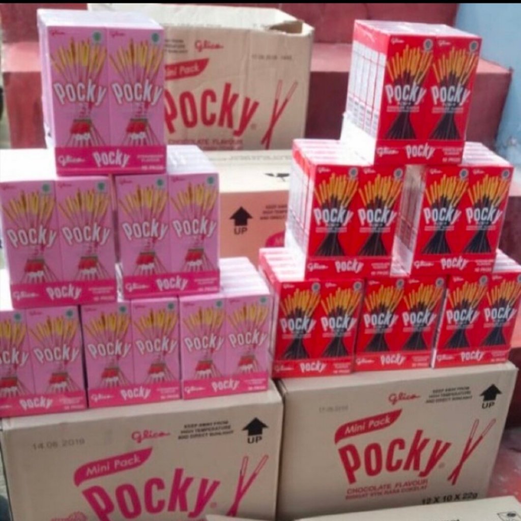

Pocky Glico 1 Dus isi 12 Pack x 12 Pcs @ 21gr (Grosir)