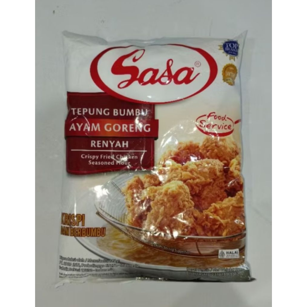 

SASA Tepung Bumbu Ayam Goreng Renyah Krispi / CFC 900gr