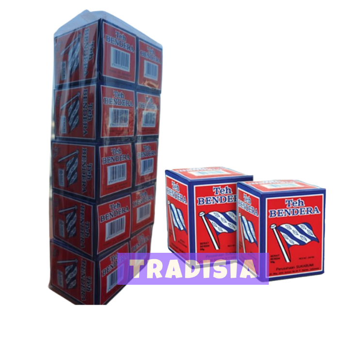 

Teh Bendera Tubruk Vanilla 50 gram ( 10 x 50 gram )