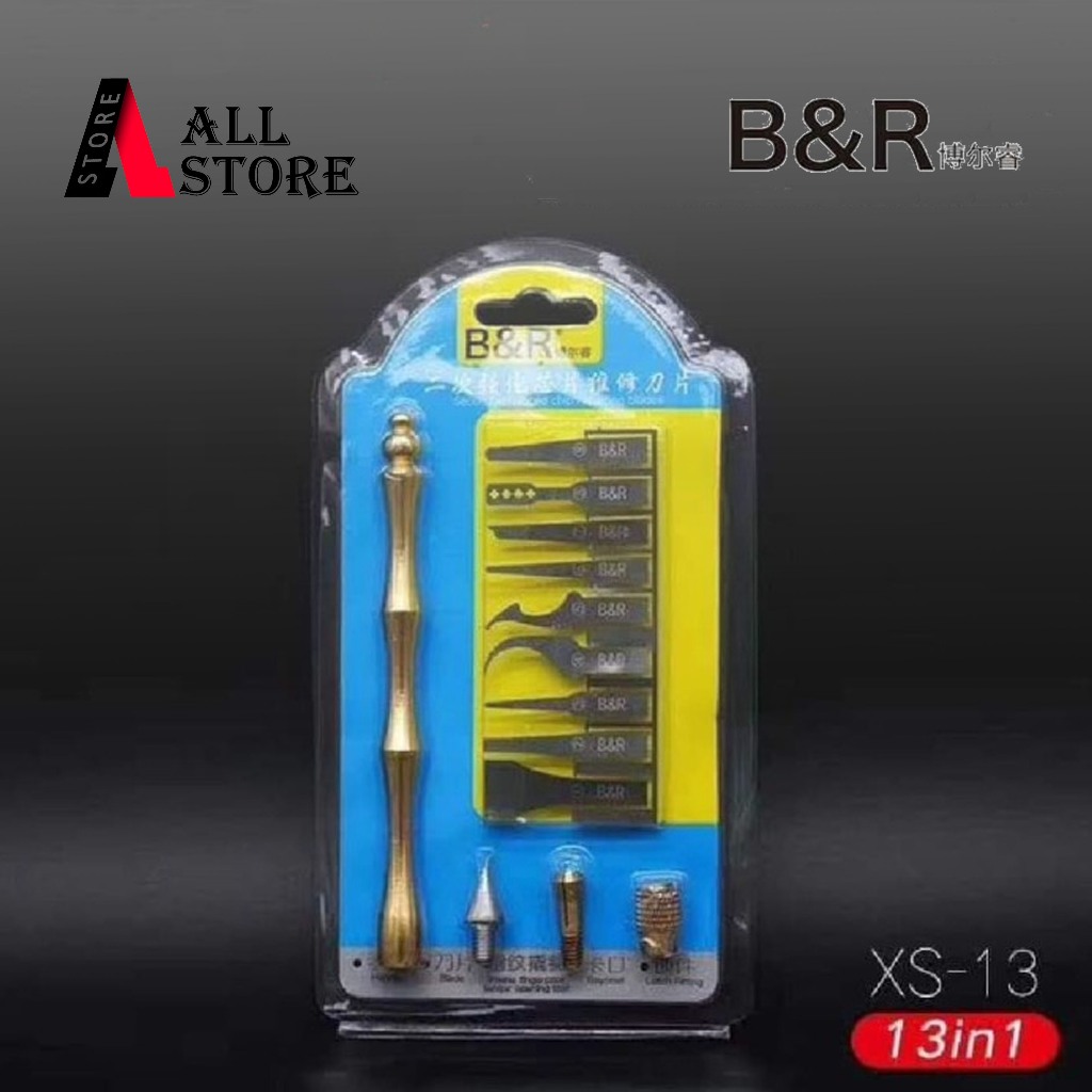 

Pisau IC Presisi B&R XS-13 Original – Alat Buka IC iPhone Profesional