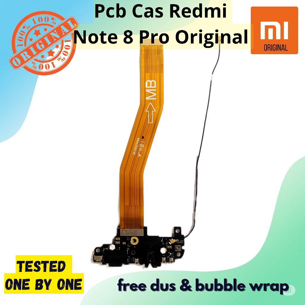 PCB Charger Redmi Note 8 Pro ORI Cabutan Board cas Xiaomi Redmi Note 8pro copotan Original Konektor 