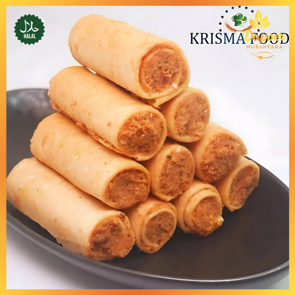 Egg Roll Krisma Food Semprong Gulung Isi Abon Sapi Ayam