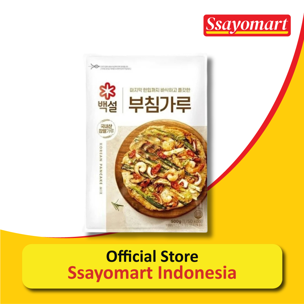 

CJ BEKSUL WHEAT FLOUR FOR VEGETABLE PANCAKE 500g