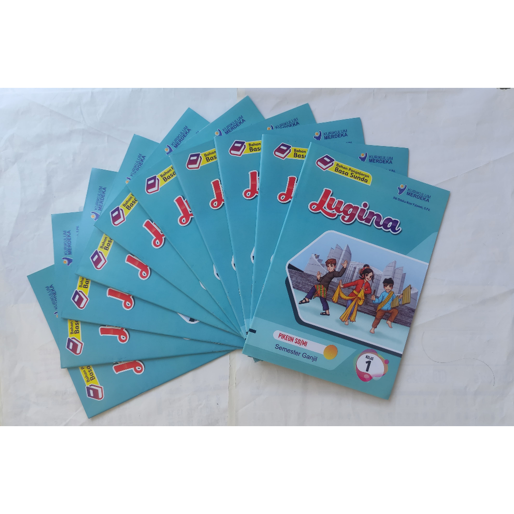 Modul Pembelajaran Kurikulum Merdeka Bahasa Sunda (10 Buku)  SD/MI Kelas 1
