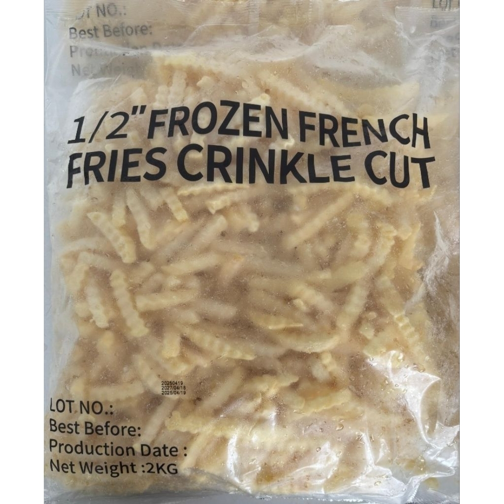 

Crinkle French Fries KK 2kg