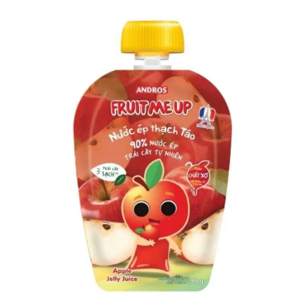 

ANDROS FMU JELLY JUICE APPLE 90GR adalah snack jelly juice berbasis buah apel alami dengan tekstur lembut, tanpa tambahan gula, tanpa bahan kimia, dan penuh serat serta vitamin C alami. Praktis, sehat, dan ramah anak-anak cocok sebagai camilan sehat.