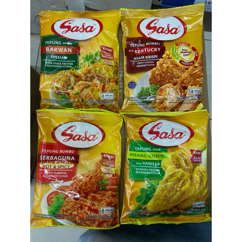 

SASA Tepung Bumbu Aneka Varian