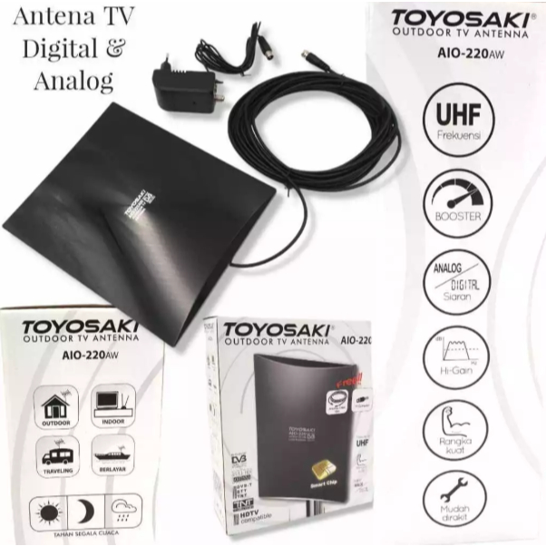 Toyosaki AIO-220 Antena TV Digital