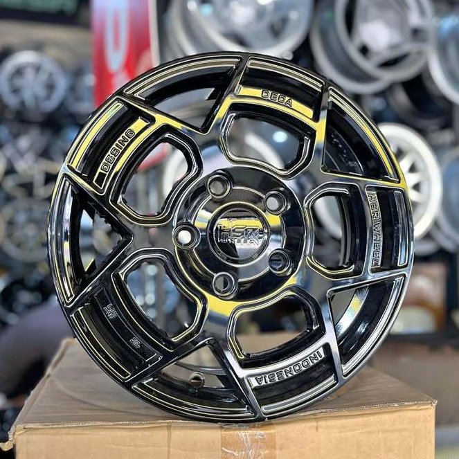 Velg Mobil L300, Grandmax, Ring 14 Velg Racing R14 HSR Wheel Desing Deca