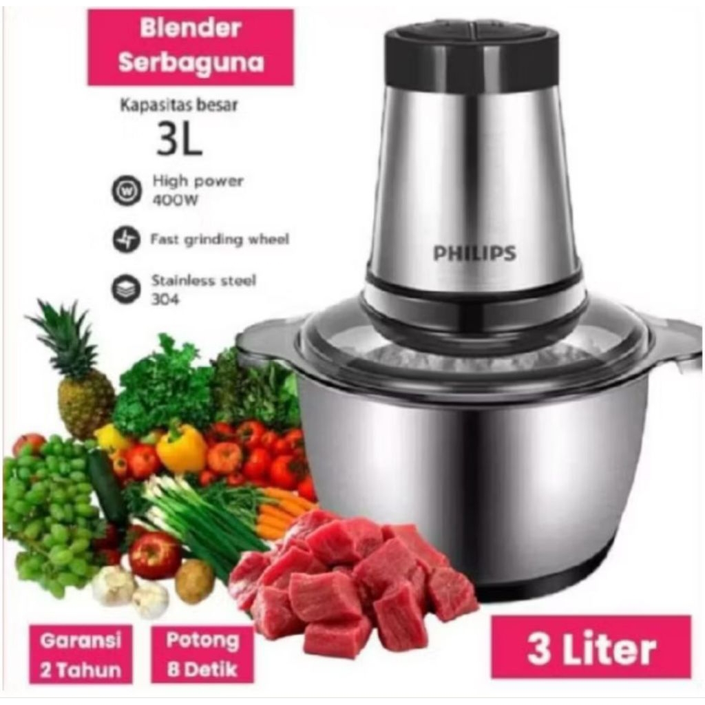 Cod Cooper philips penggiling daging 2L garansi resmi