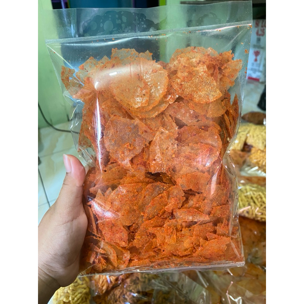 

Kripik Kaca Pedas Poll 250gr